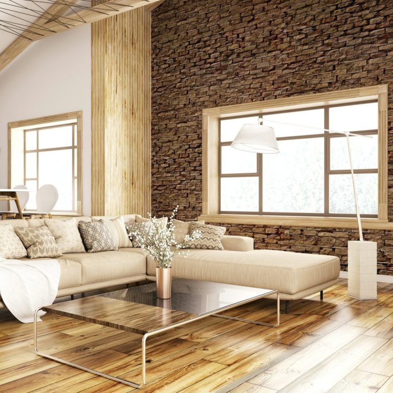 Laminatboden im Wohnraum